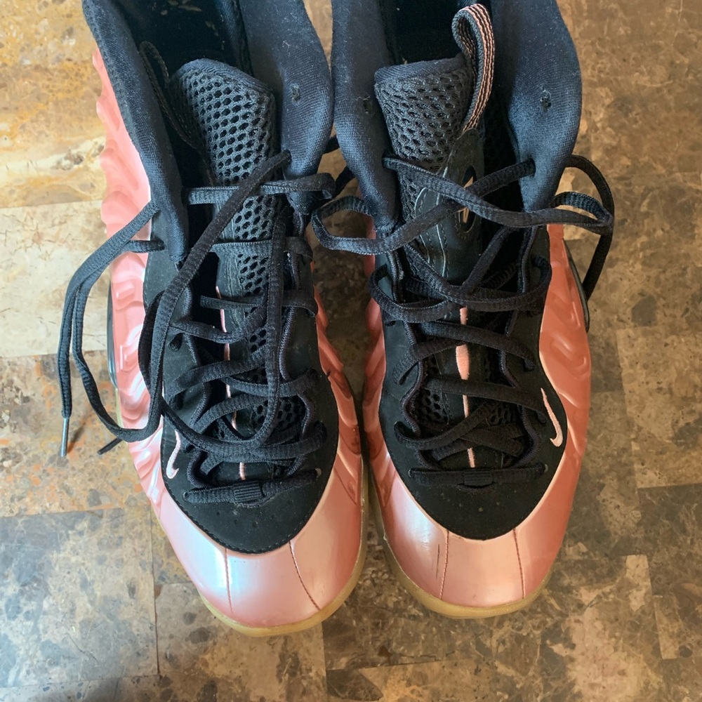 Nike Orange and Black Sneakers
